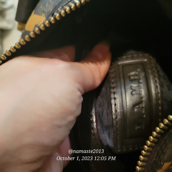 L.A.M.B. BY GWEN STEFANI Colville Satchel in Multi Luxury Designer Handbag #537 - Picture 7 of 13